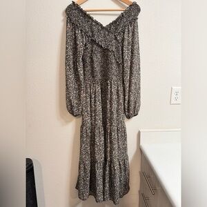 Calista Floral Maxi Dress